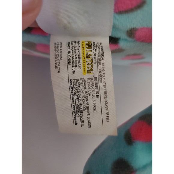 Rare Winking Squishmallows Chelsea the Cheetah 16" Pink Blue Spotted Cheetah - Picture 9 of 10